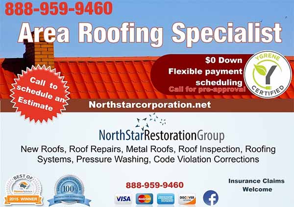Northstar Roofing advertisement