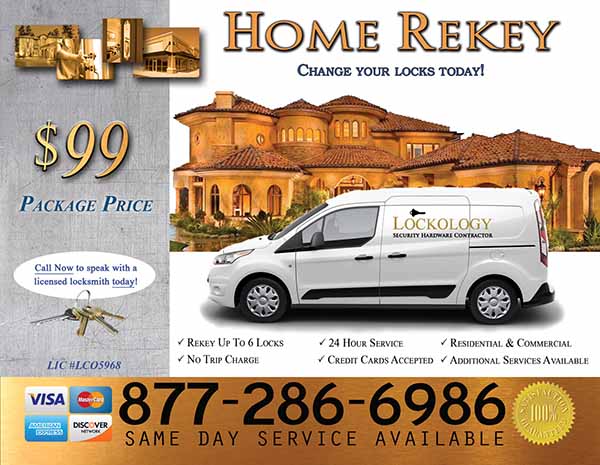Home Rekey Locksmith advertisement