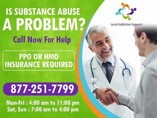 Addiction Support advertisement