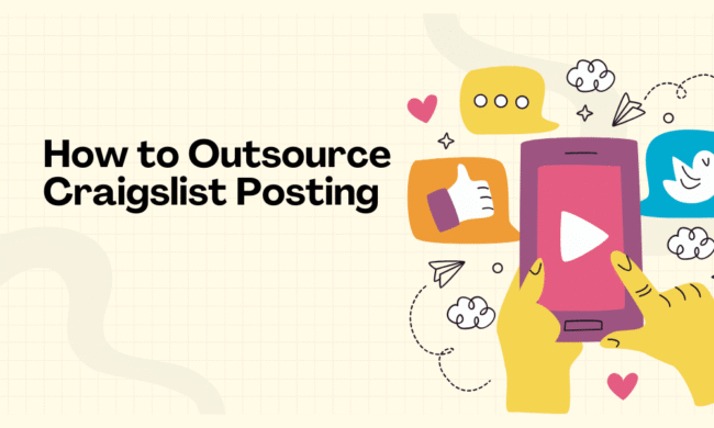 Add a subheading (8) Outsource Craigslist Posting